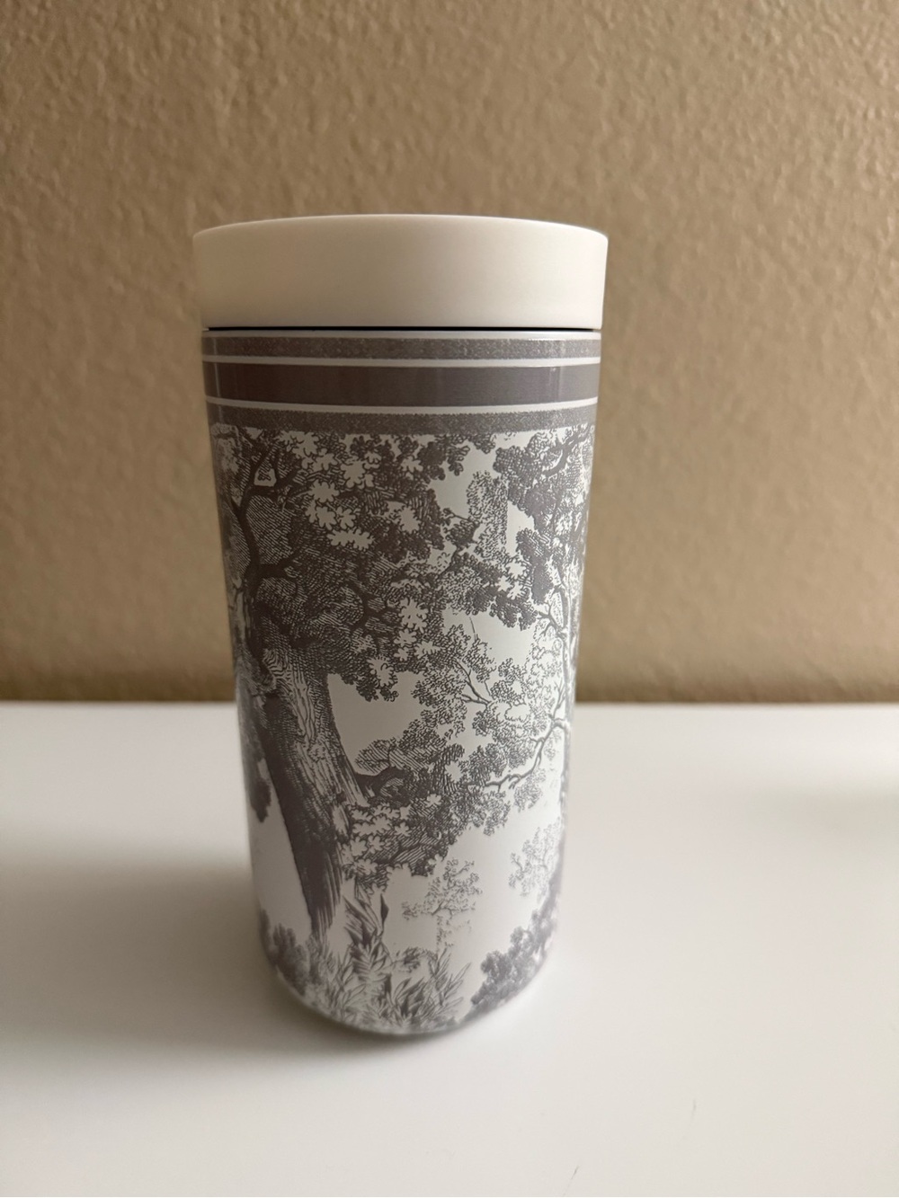 NWT Dior Gourde Flask Toile de Jouy Pattern VIP Gift - Picture 3 of 7